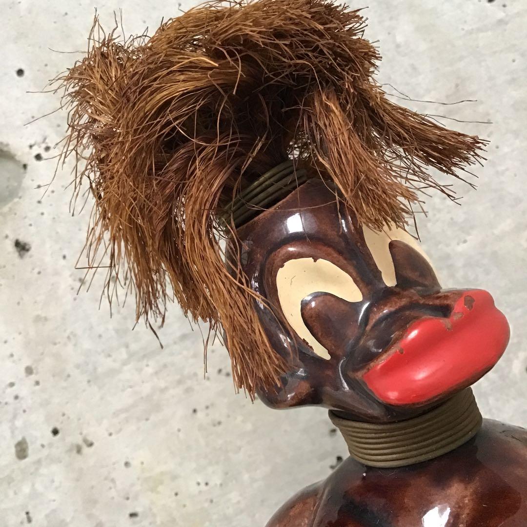 黒人 陶器人形 ビンテージ