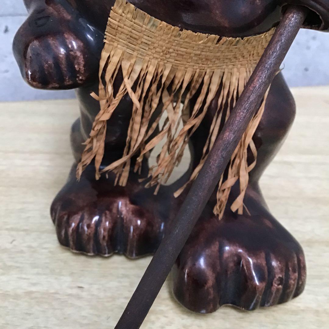 黒人 陶器人形 ビンテージ