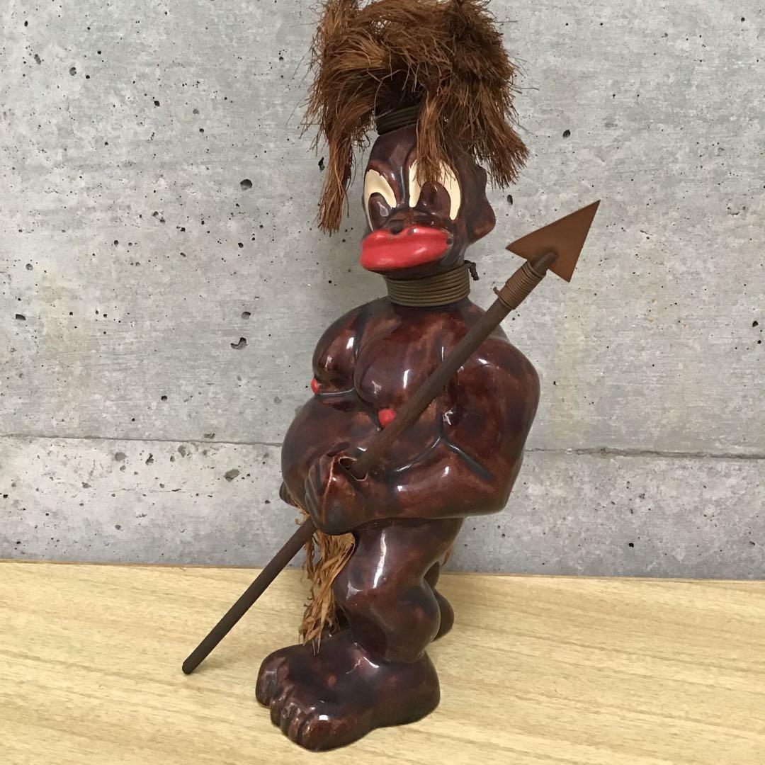 黒人 陶器人形 ビンテージ