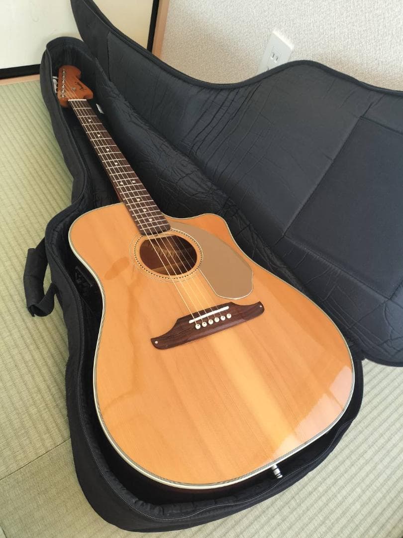 Fender Sonoran SCE NAT エレアコ 現状品 ギグバッグ付