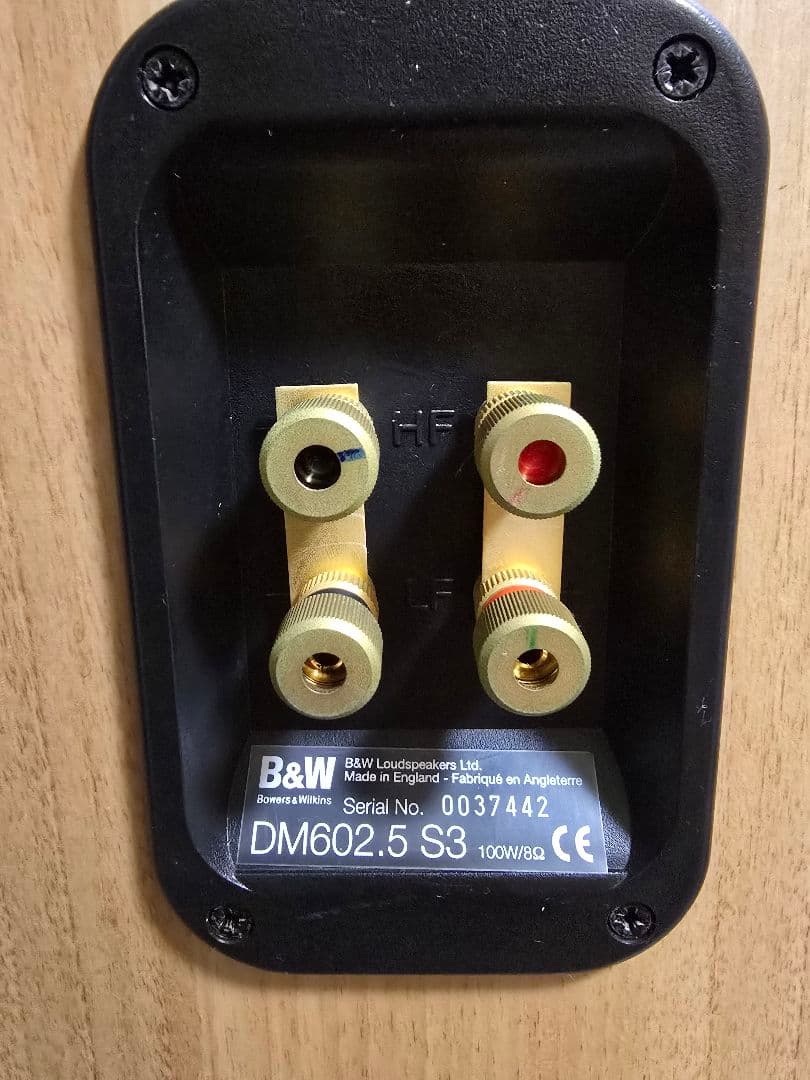 B&W Bowers & Wilkins DM602.5 S3 スピーカーペア