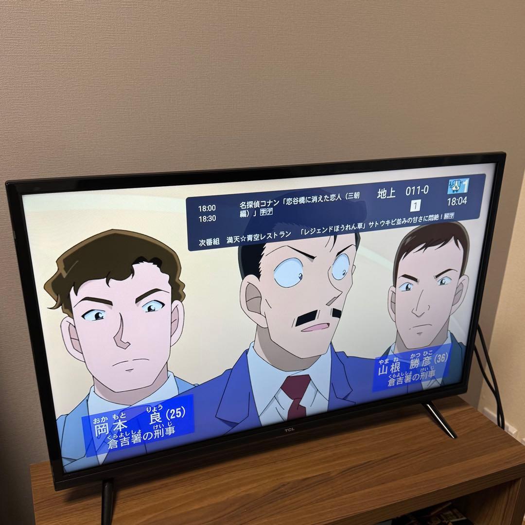 【美品】TCL 32型 フルハイビジョン　スマートテレビ(Android TV)