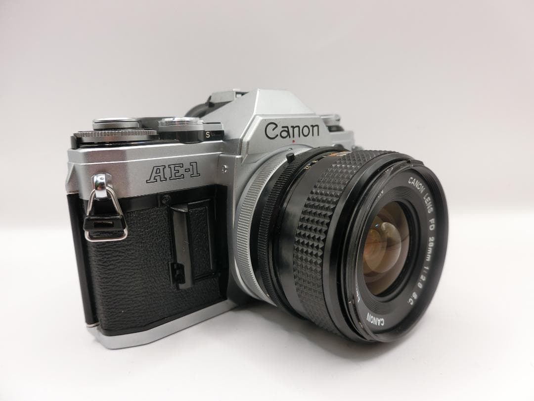 【完動品】CANON AE-1 + 標準レンズ フィルム一眼レフ　動作確認済み