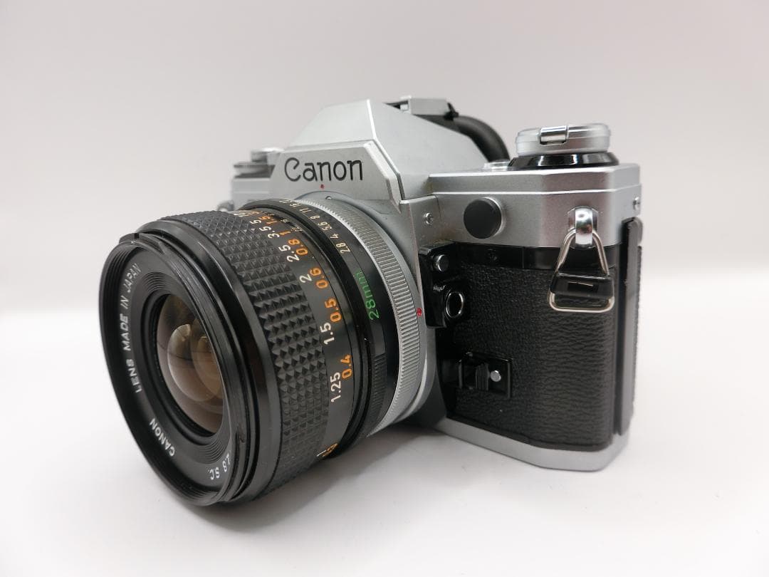 【完動品】CANON AE-1 + 標準レンズ フィルム一眼レフ　動作確認済み