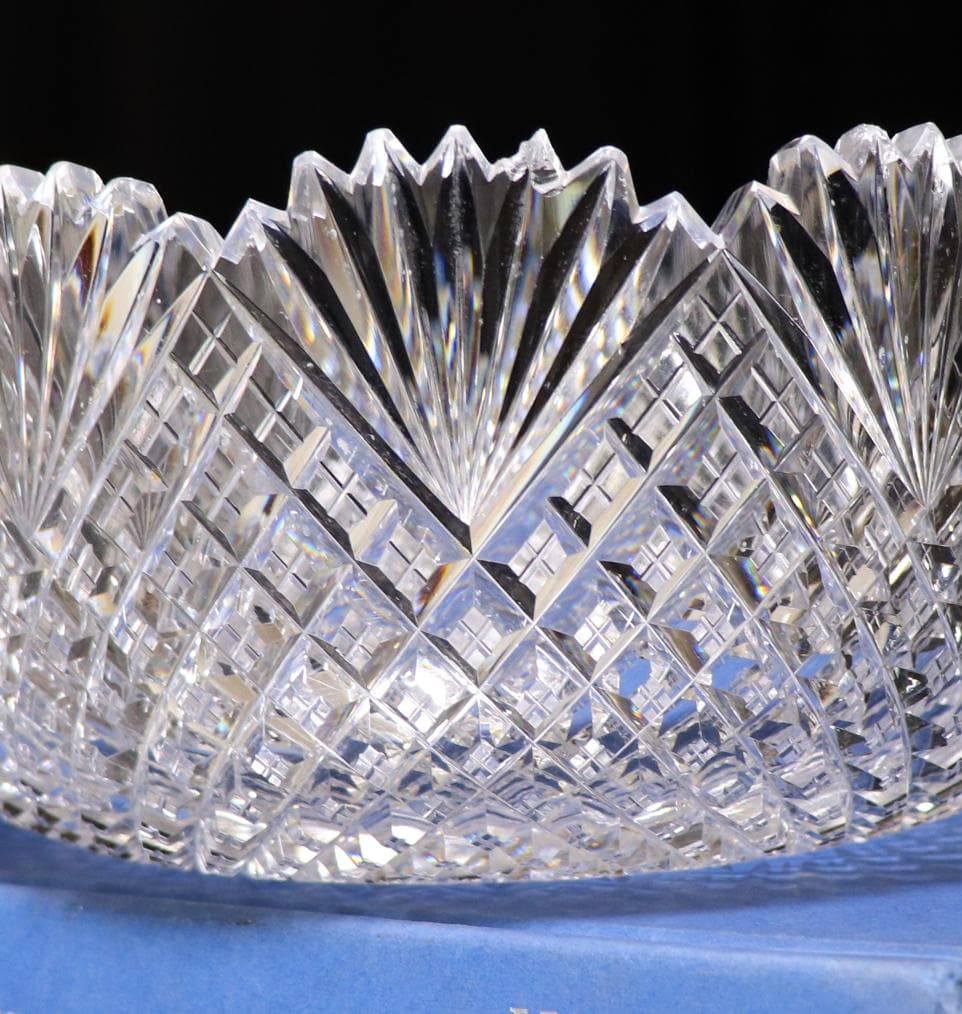 オールド・バカラ 特別注文品 最高級 大型切子鉢 ボウル 春海商店 菓子器 丸鉢