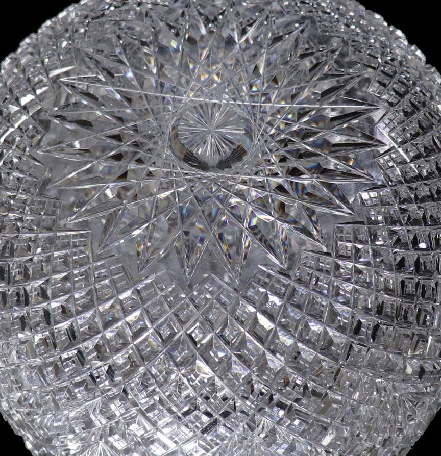 オールド・バカラ 特別注文品 最高級 大型切子鉢 ボウル 春海商店 菓子器 丸鉢