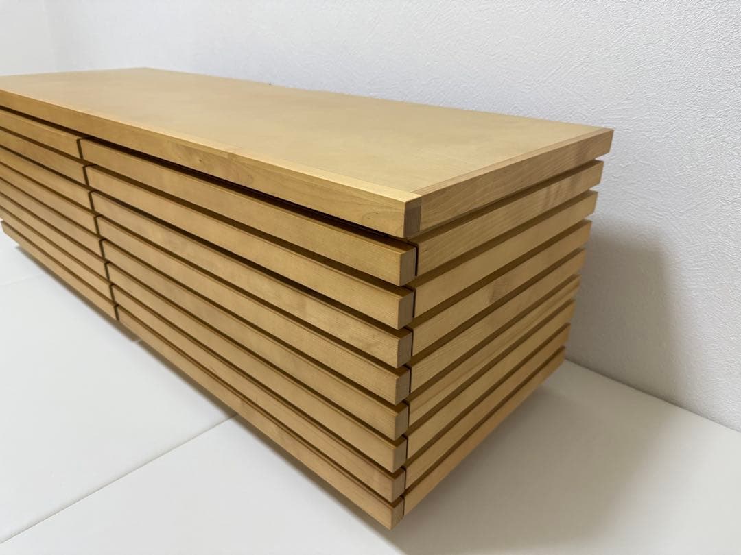 天然木　バーチ　テレビ台　シンプル　ローボード　ナチュラルインテリア