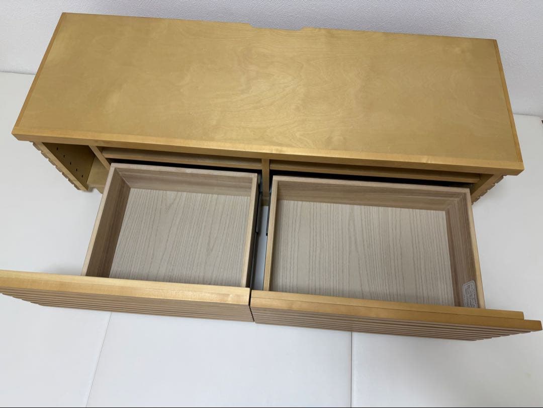 天然木　バーチ　テレビ台　シンプル　ローボード　ナチュラルインテリア