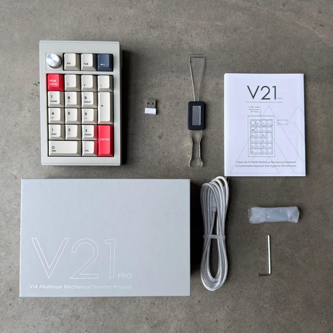 CIDOO V21 テンキー