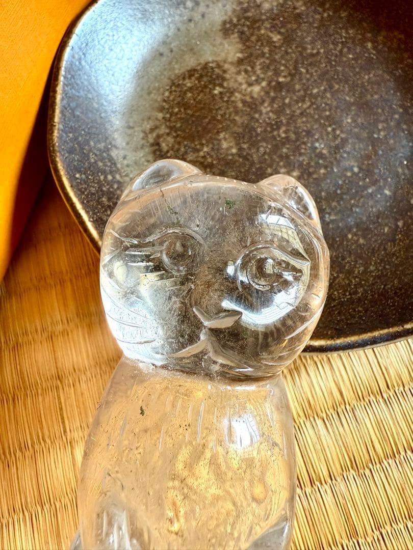 【即購入ok】ヒマラヤ水晶の招き猫｜開運・金運・浄化