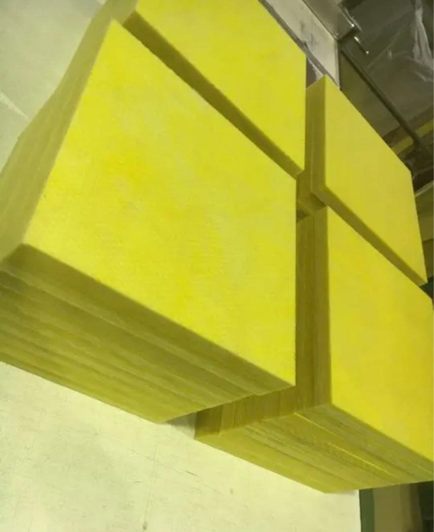 高気密断熱材防音材吸音材高密度90K 25mm厚グラスウールグラスウール36枚