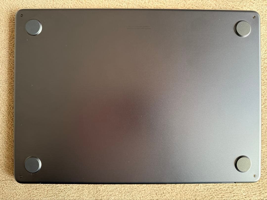 極美品MacBook Air M4 13インチ 16GB 512GB 充放電2回