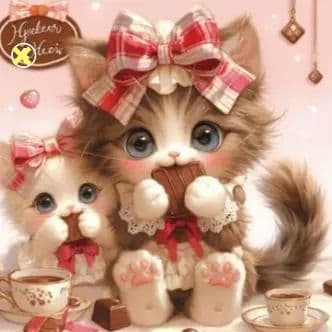 ハンドメイド　オーダー受付ページ　♡ねこちゃん　パネル♡　①