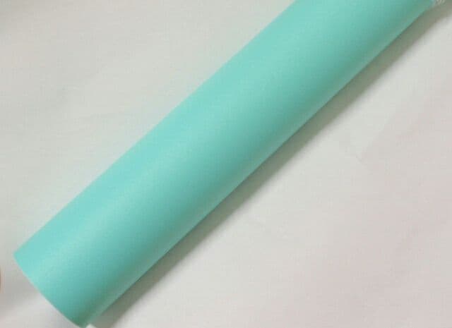 壁紙シール　 無地　ティファニーブルー 緑 　45cm×約10m　4本