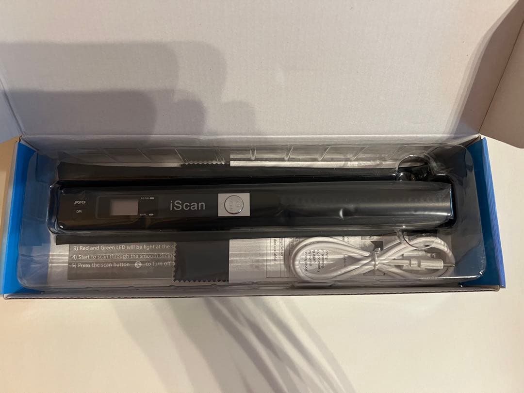 ハンディスキャナー✨ 軽量コンパクト コードレス 高解像度 写真 文字 データ化