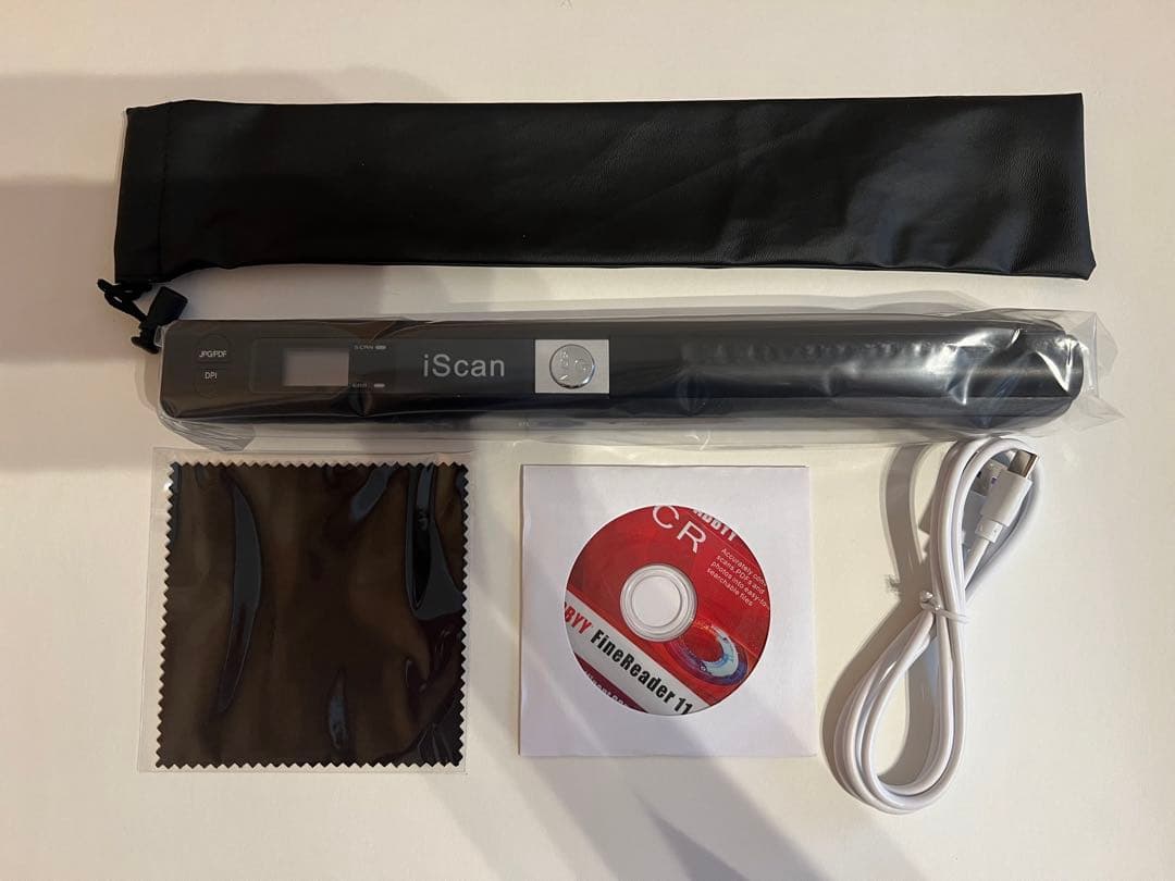 ハンディスキャナー✨ 軽量コンパクト コードレス 高解像度 写真 文字 データ化