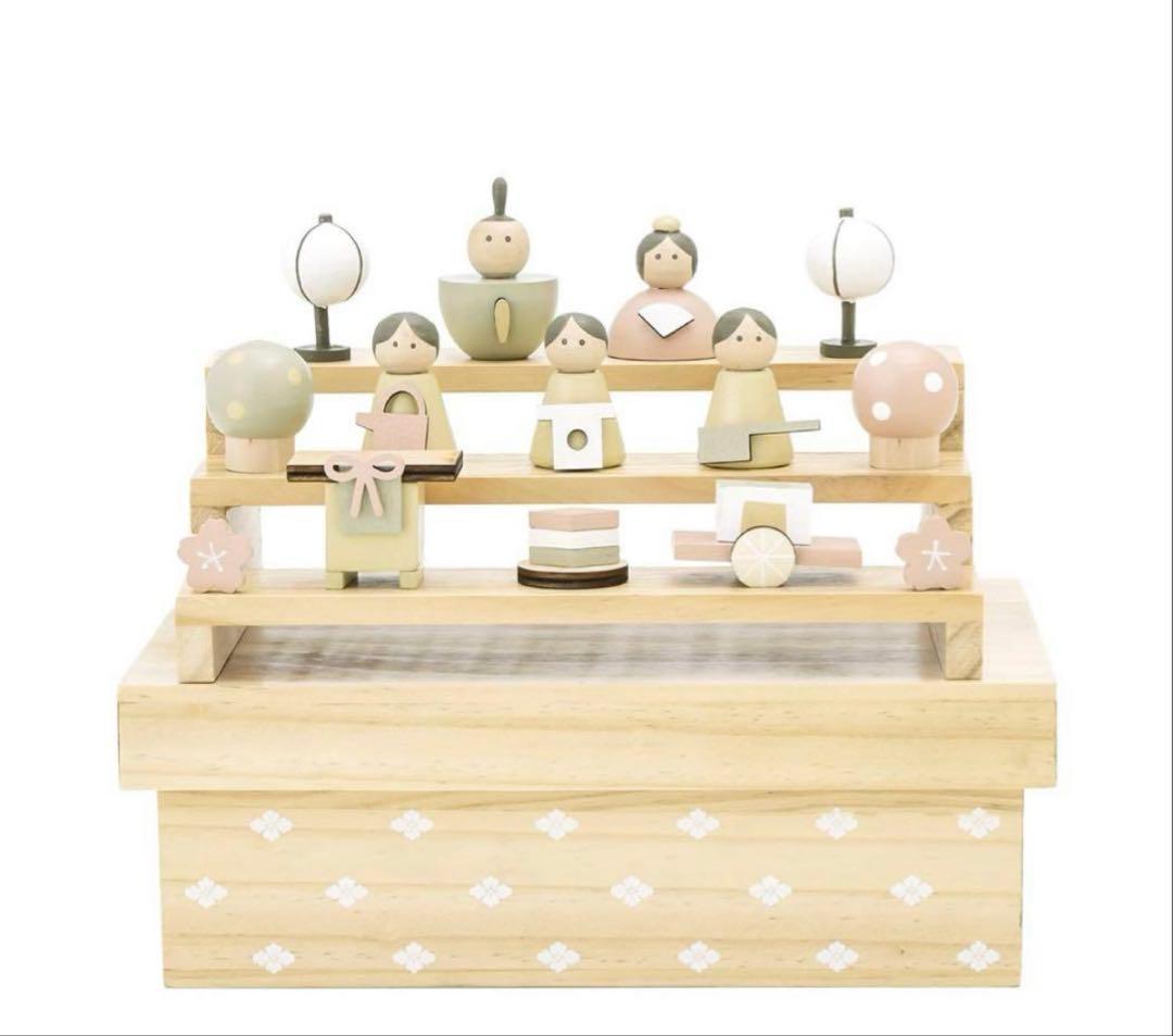 即日発送!! サリュ ひなまつり 完売　収納できる雛人形セット　Salut!