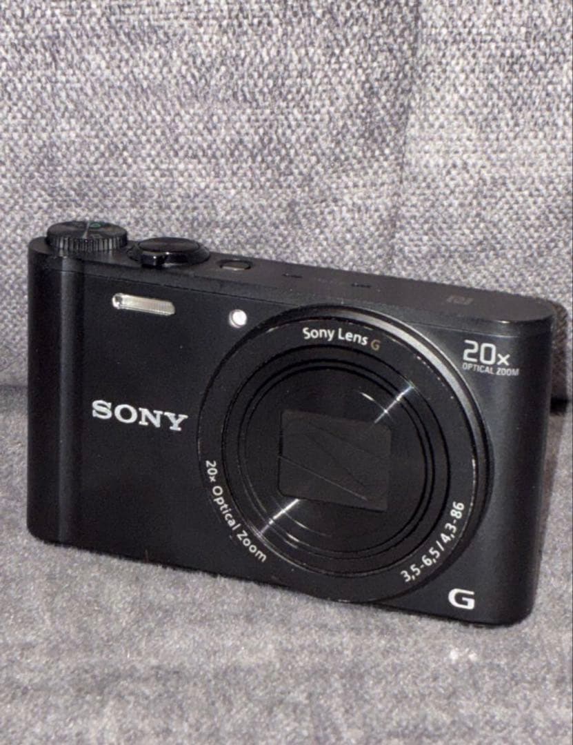 [通電確認済] SONY ソニー DSC-WX350 ブラック #51