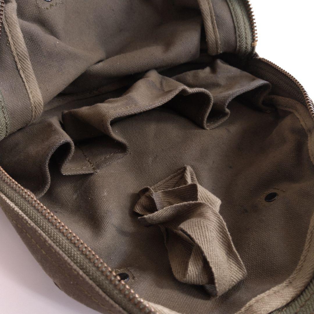 自衛隊　無線機収納バッグ　グリーン系