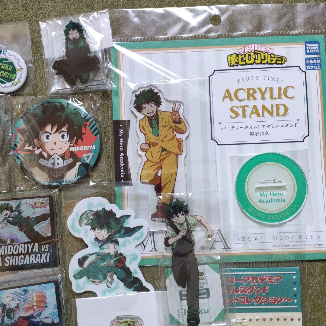 僕のヒーローアカデミア アクリルスタンド バッジ セット