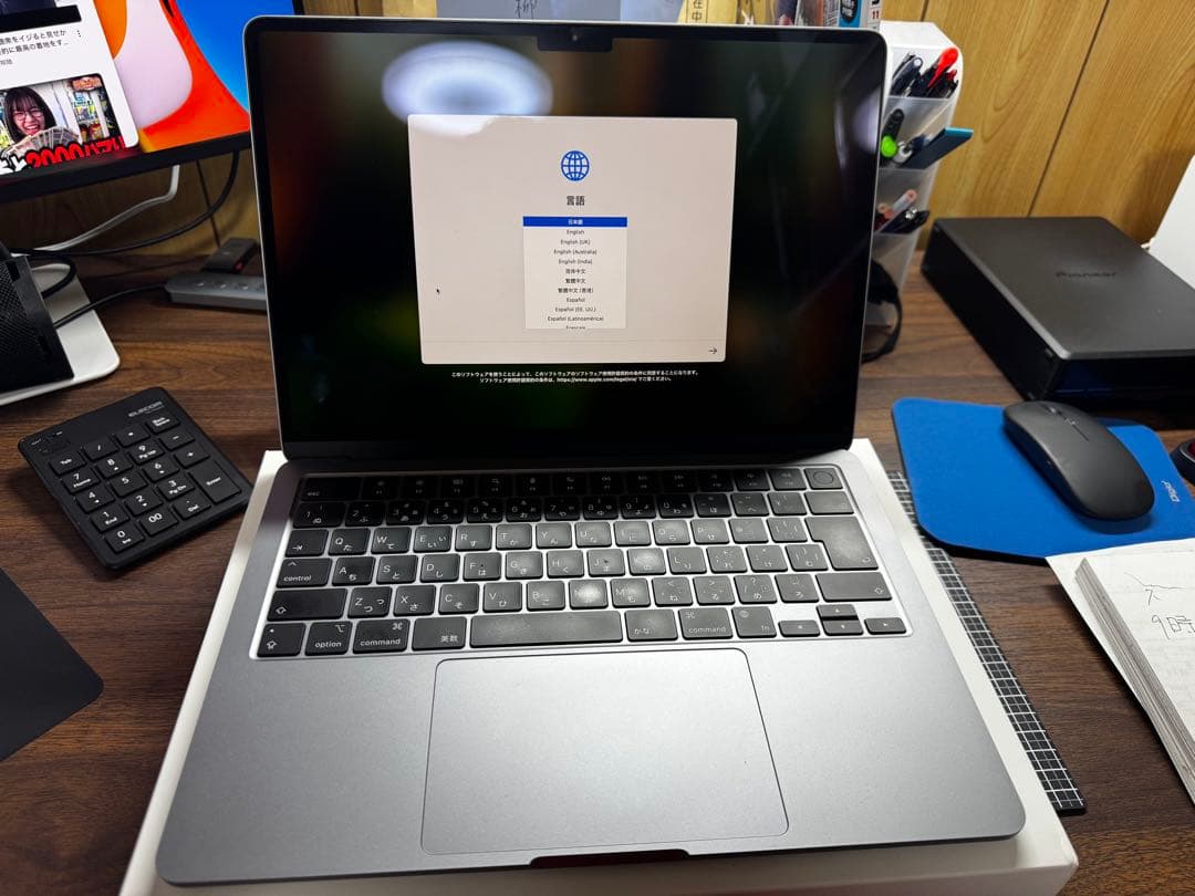 M2 MacBook Air 2022 16GB 1TB 美品 充電器付