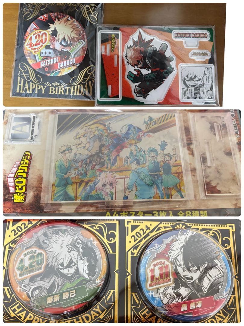 僕のヒーローアカデミア グッズ まとめ売り　ホークス　轟焦凍　爆豪勝己