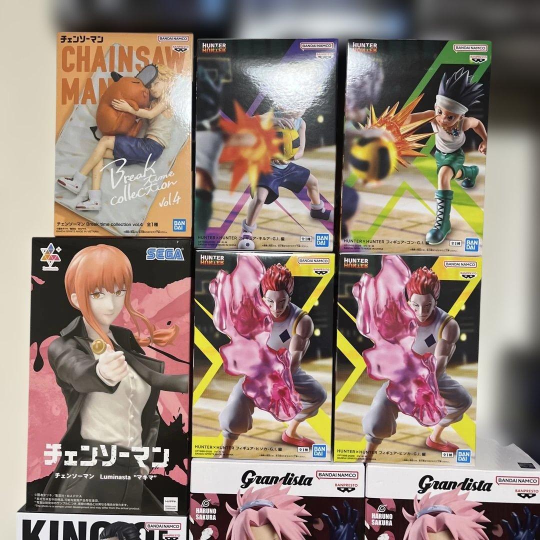 少年ジャンプ　大人気マンガアニメキャラクター　フィギュアまとめ売り
