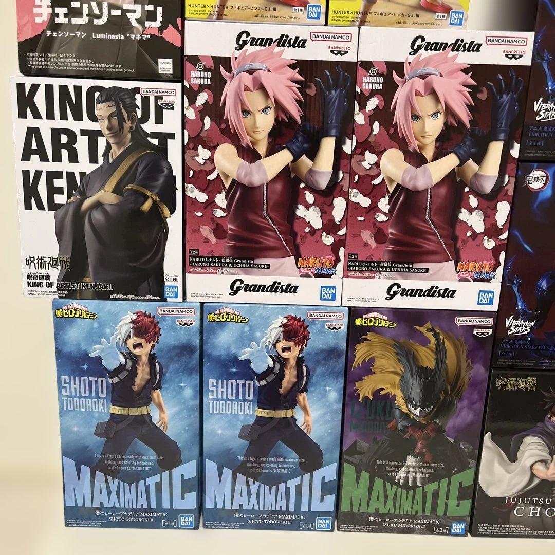 少年ジャンプ　大人気マンガアニメキャラクター　フィギュアまとめ売り