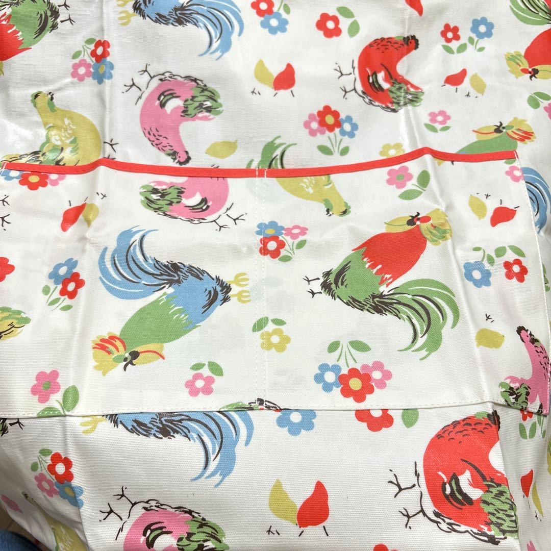 Cath Kidston エプロン 花と鳥ビニールコーティング★新品未使用★
