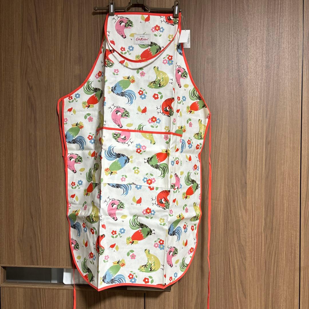 Cath Kidston エプロン 花と鳥ビニールコーティング★新品未使用★