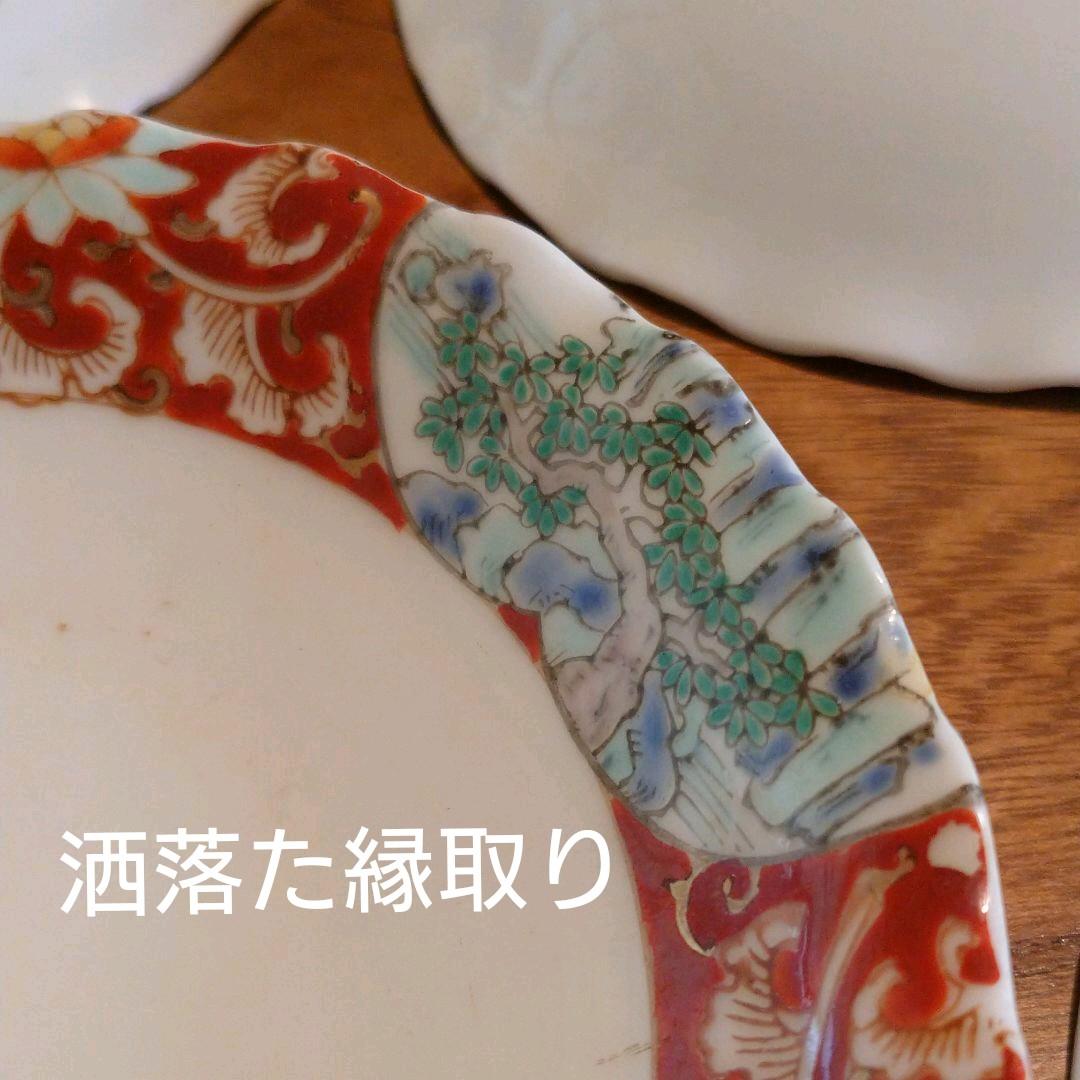 【骨董】色伊万里有田焼 5客揃い