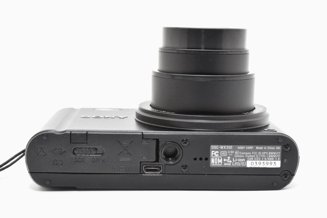 ソニー　SONY Cyber-shot DSC-WX350 ブラック　動作OK