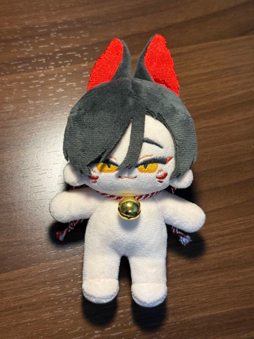 無属性ぬいぐるみ　約10cm 狐モチーフ