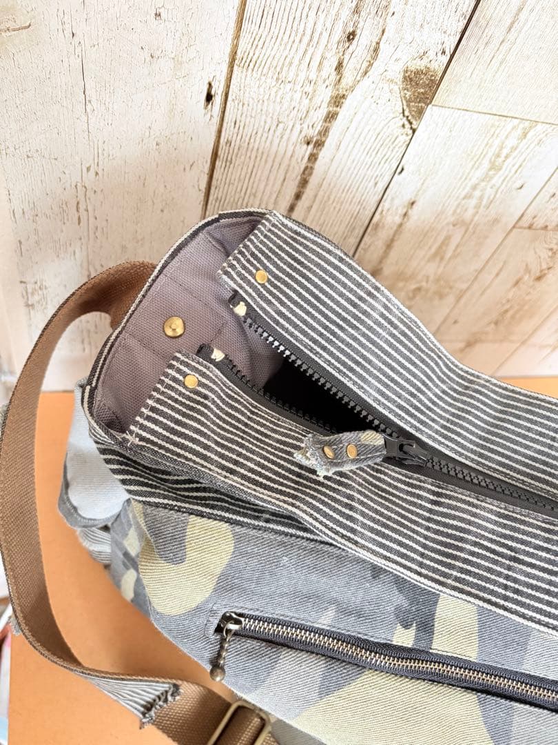 みっちょん＊カモフラ大きめトート＊