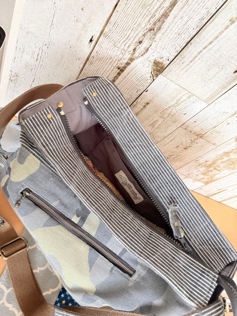 みっちょん＊カモフラ大きめトート＊