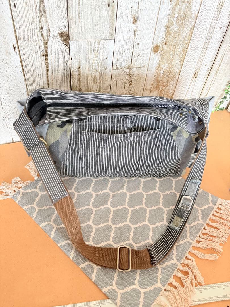 みっちょん＊カモフラ大きめトート＊