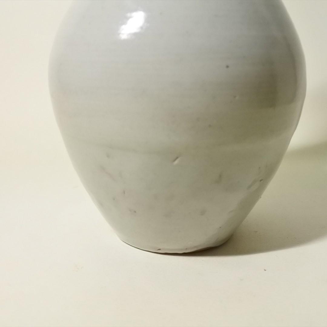 江戸中期　古伊万里　白磁　徳利　花器　酒器　骨董品　アンティーク