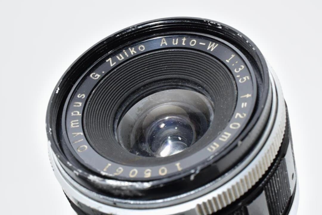 OLYMPUS Auto-W F3.5 20mm オリンパス 動作未確認