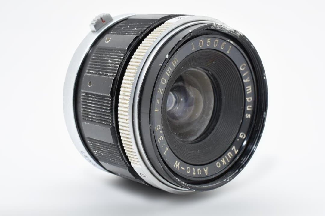 OLYMPUS Auto-W F3.5 20mm オリンパス 動作未確認