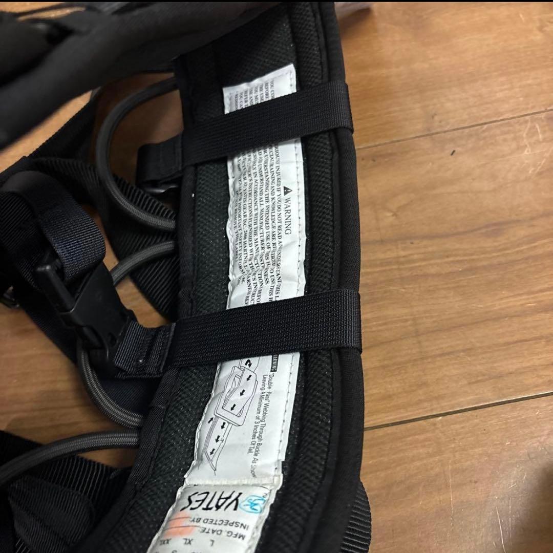 タグ付き　未使用　米軍放出　YATES TACTICAL ハーネス　MEDIUM