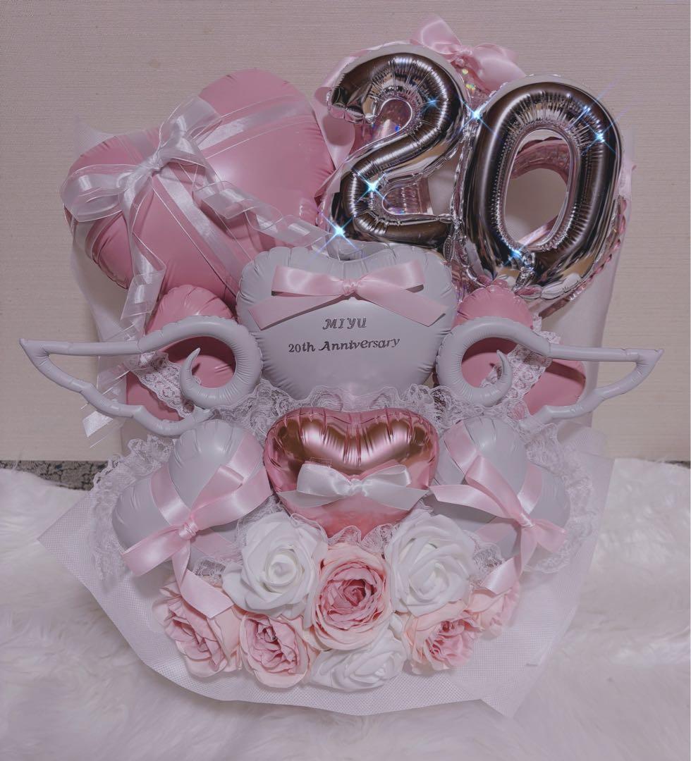 バルーンギフト　生誕祭　推し　フラスタ　卓フラ　楽屋花　バルーンアレンジ