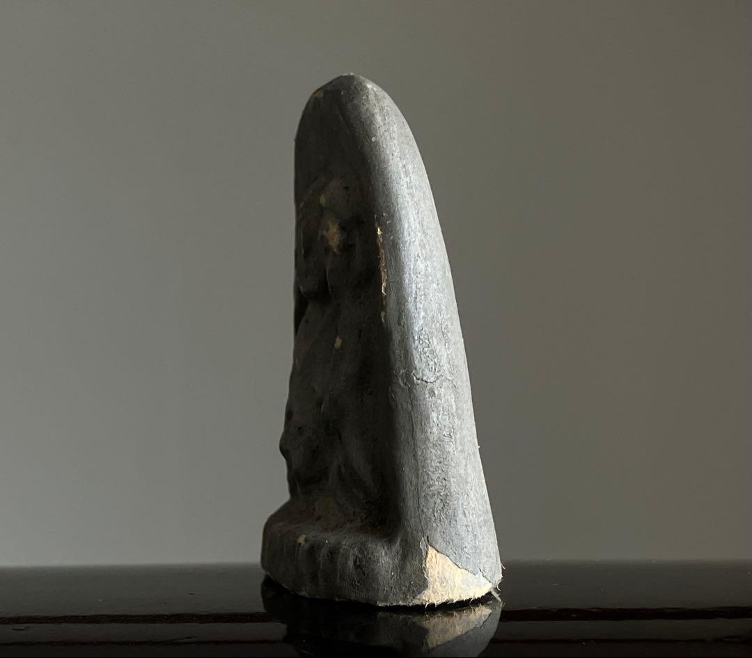 【甦る灰へ 民間祖霊像 約6㎝ 江戸後期頃 道祖神】 土人形民間信仰郷土玩具民藝