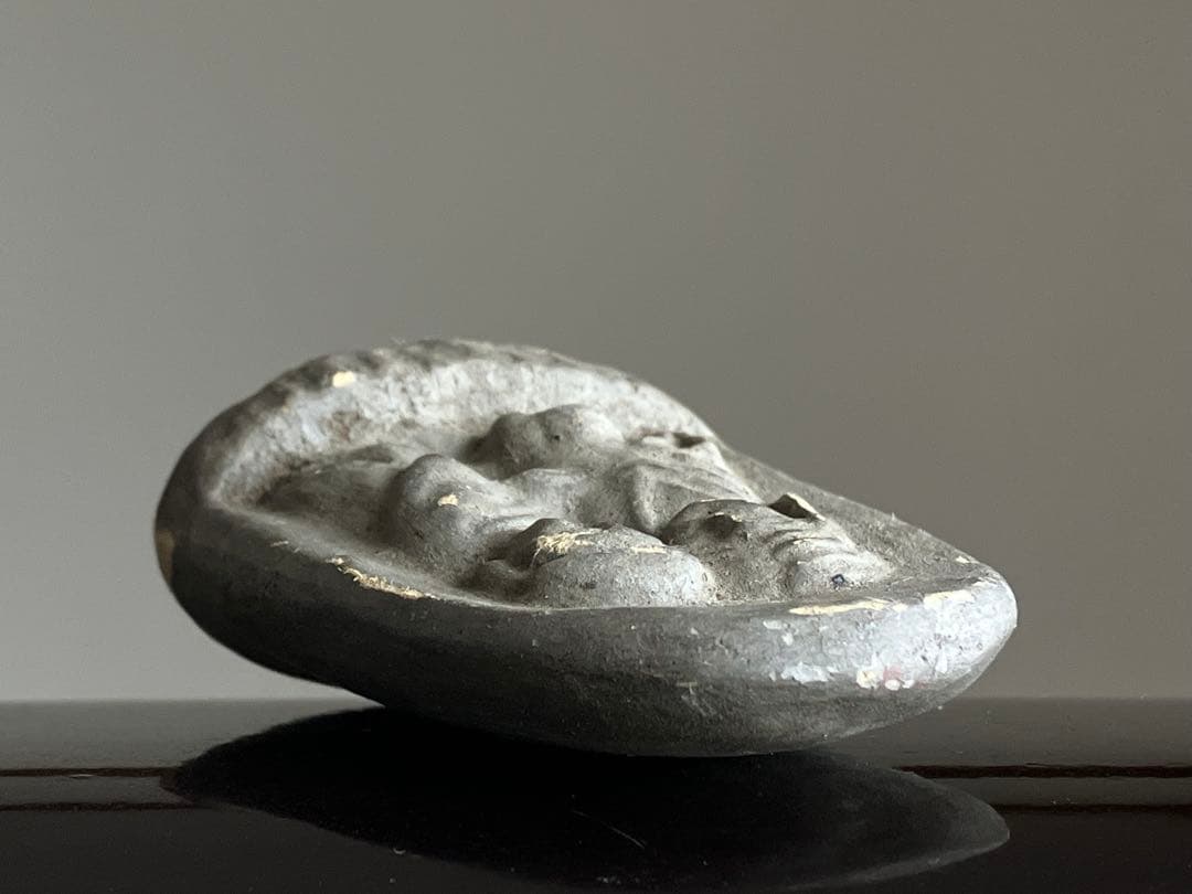 【甦る灰へ 民間祖霊像 約6㎝ 江戸後期頃 道祖神】 土人形民間信仰郷土玩具民藝