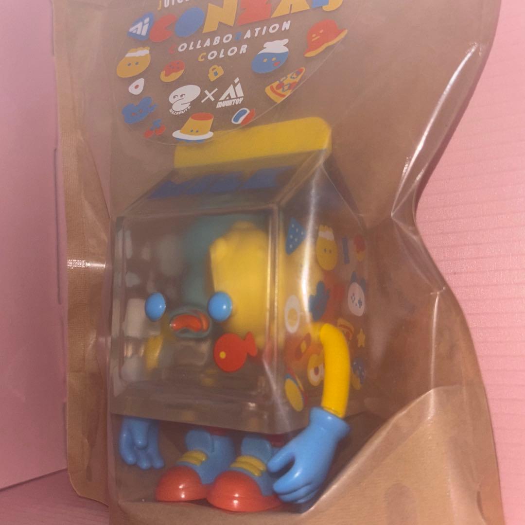 ジュースボックスボーイ こんざい コラボソフビ