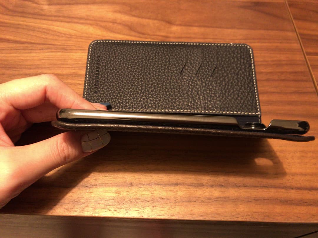 ボナベンチュラ BONAVENTURA iPhone7 ネイビー