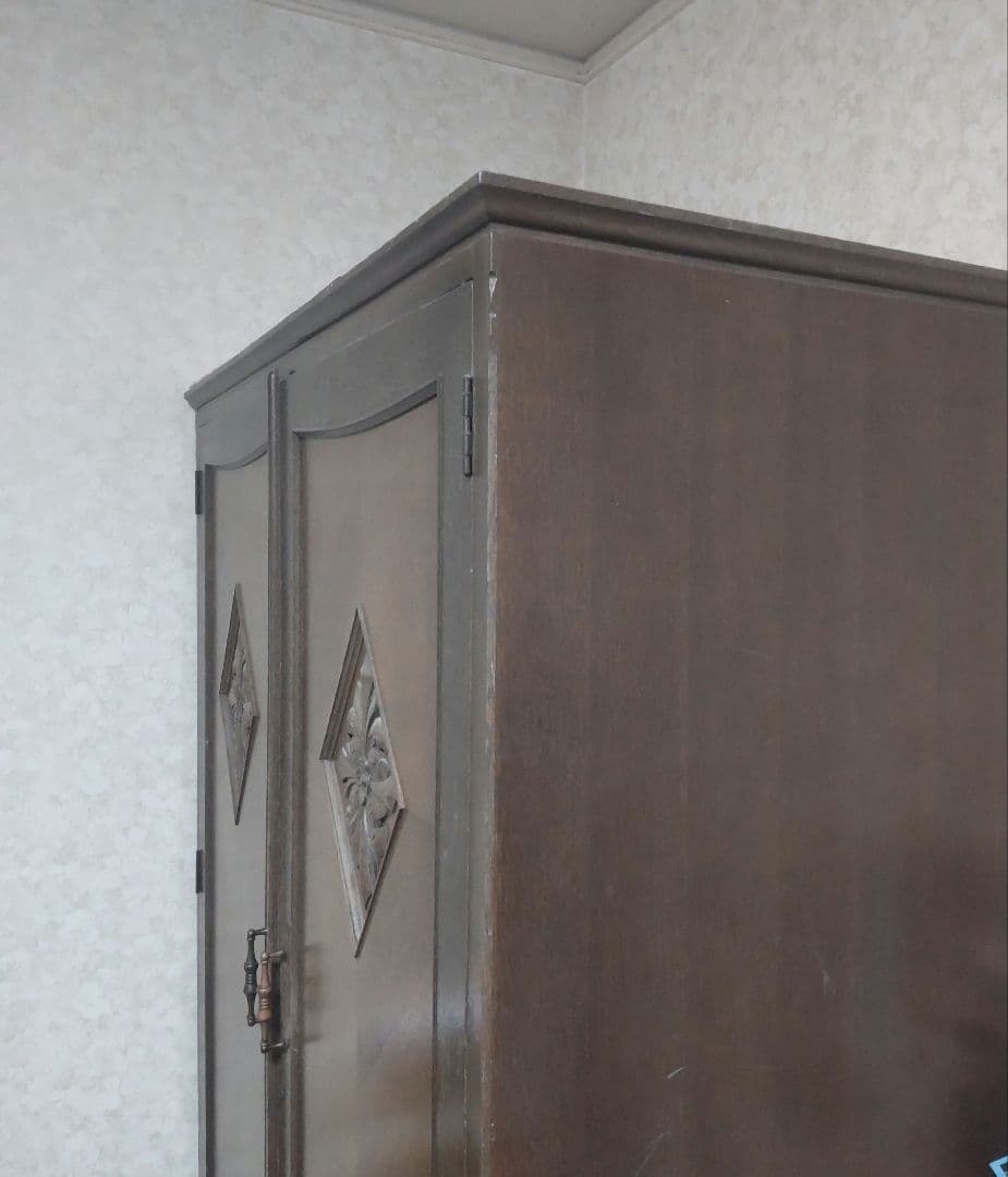 木製洋服タンス 引き出し付き