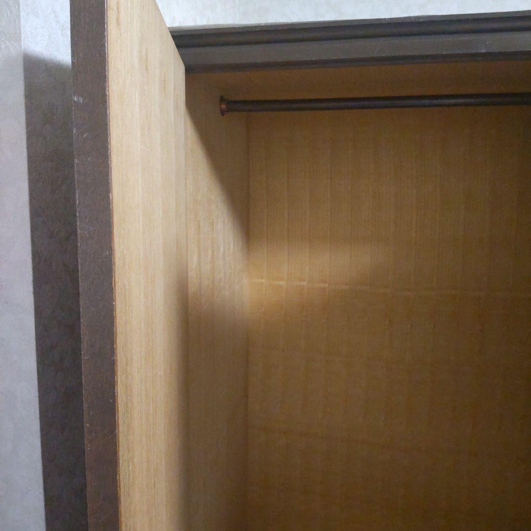 木製洋服タンス 引き出し付き