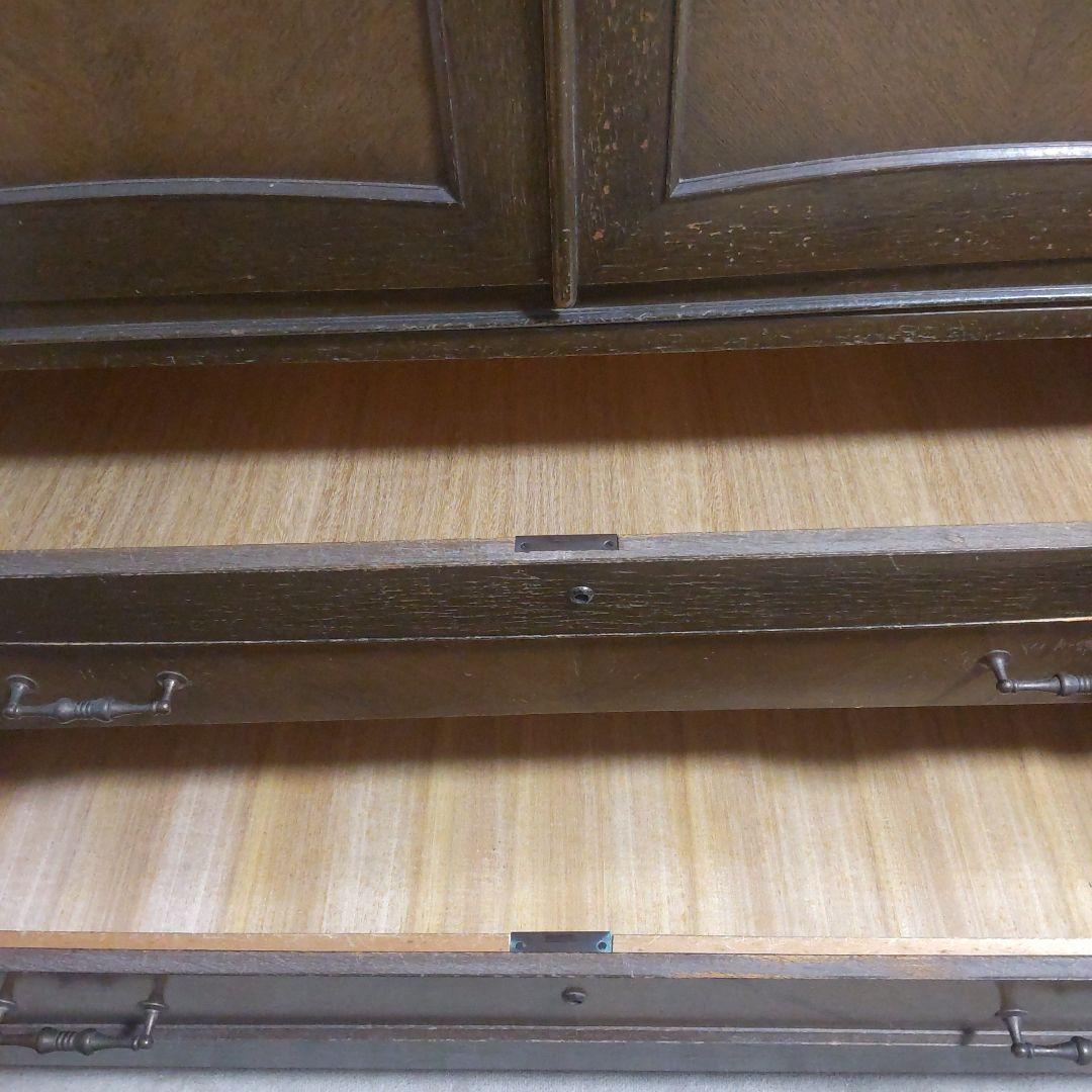 木製洋服タンス 引き出し付き