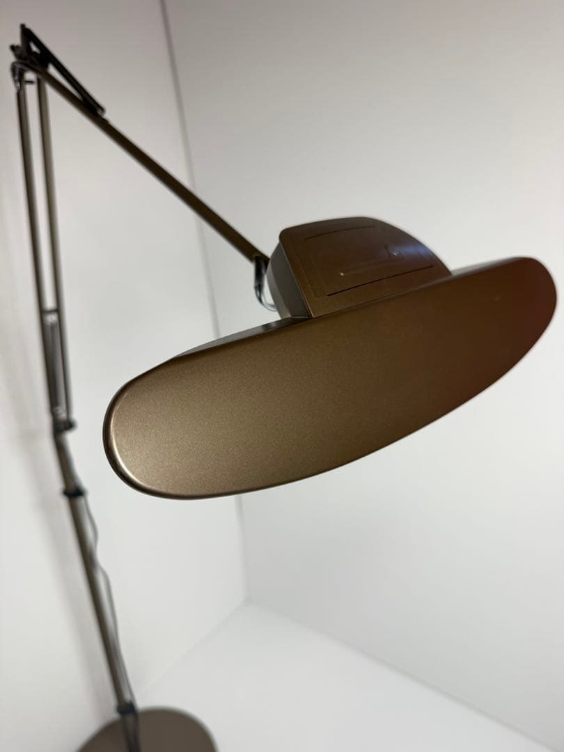 絶版品　スワン電器 LEDフロアスタンド　ブラウンAS-745