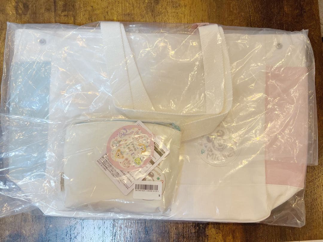 ディズニー ダッフィー 40周年 フロムオールオブ トートバッグ ポーチ セット